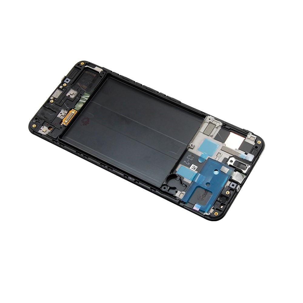 Ecrã LCD E Digitalizador Montagem + Quadro (sem Logotipo) OEM Para Samsung Galaxy A30 A305 SM-A305F - Preto-4