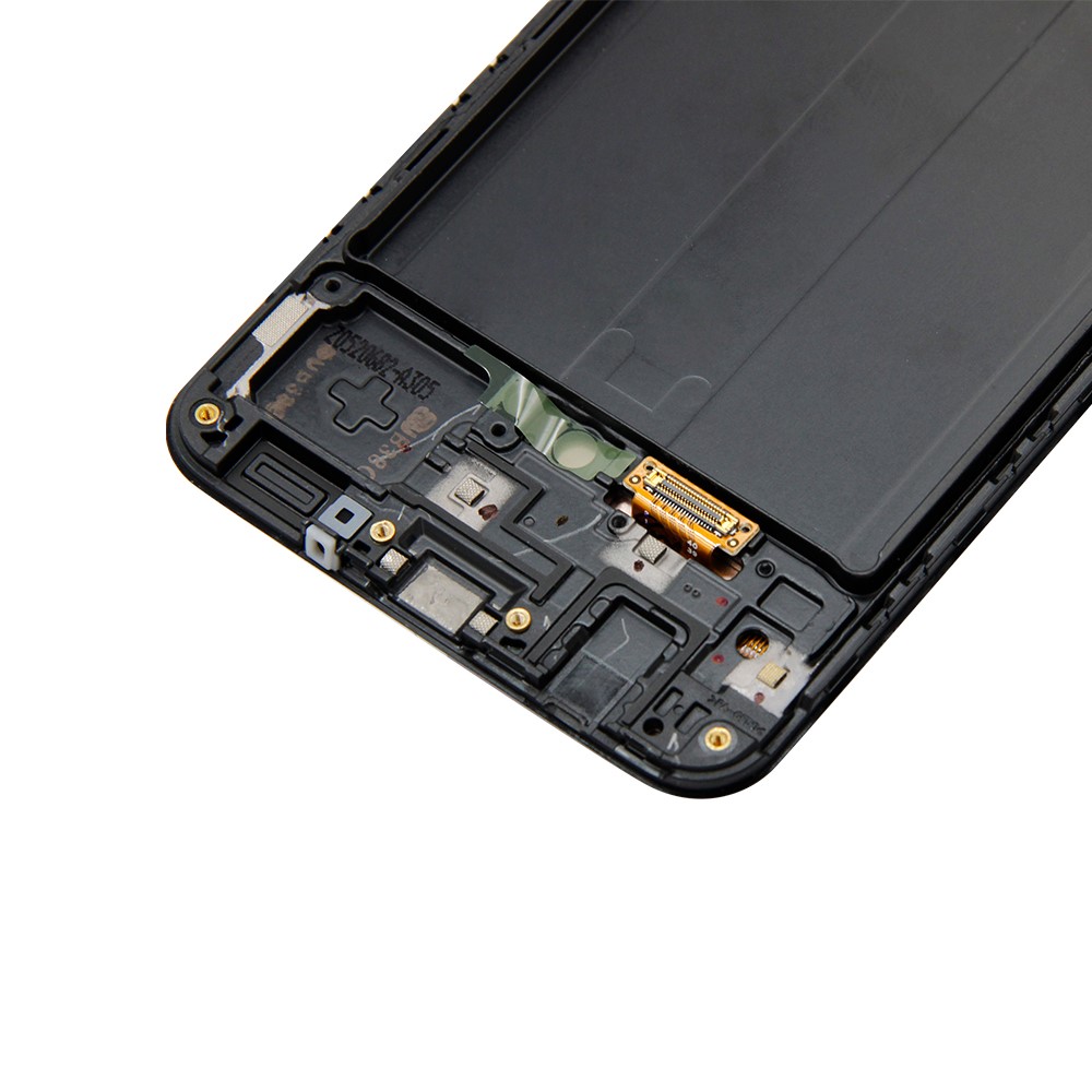 Ecrã LCD E Digitalizador Montagem + Quadro (sem Logotipo) Para Samsung Galaxy A30 A305 SM-A305F - Preto-6