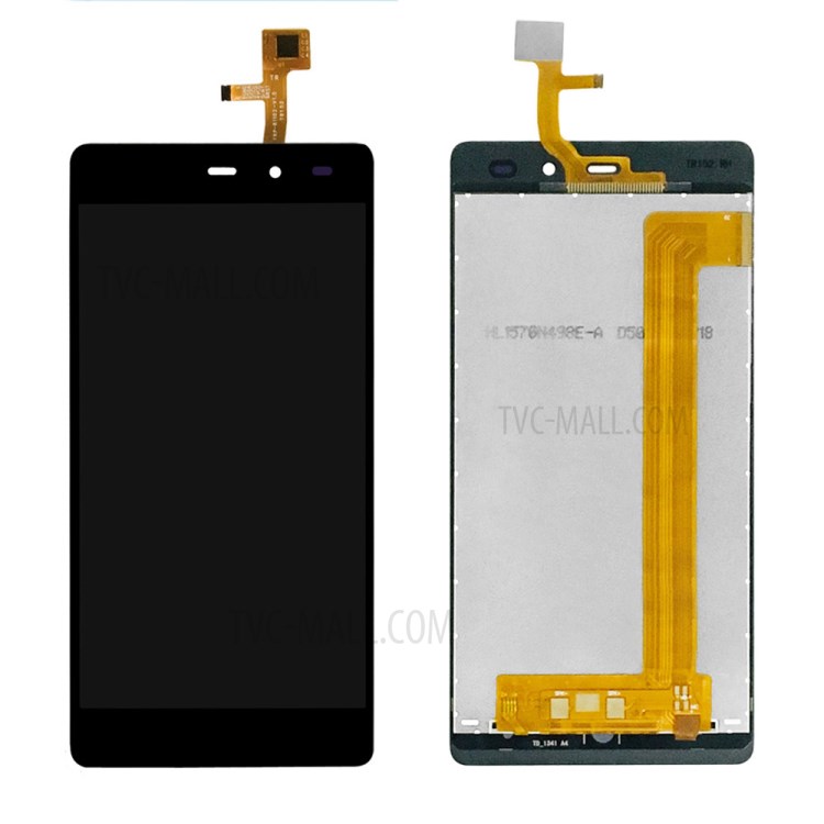 OEM LCD Screen and Digitizer Assembly Part for Leagoo Z6 - Black-1