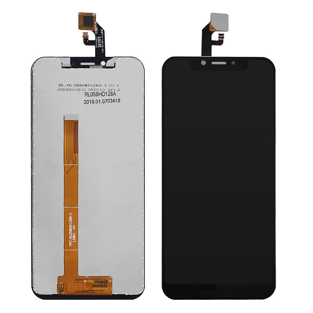 OEM LCD Screen and Digitizer Assembly Part for Leagoo S9 - Black-1