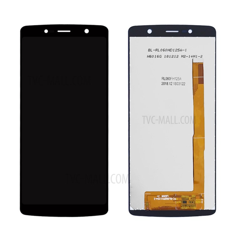 OEM LCD Screen and Digitizer Assembly Part for Leagoo Power 5 - Black-1