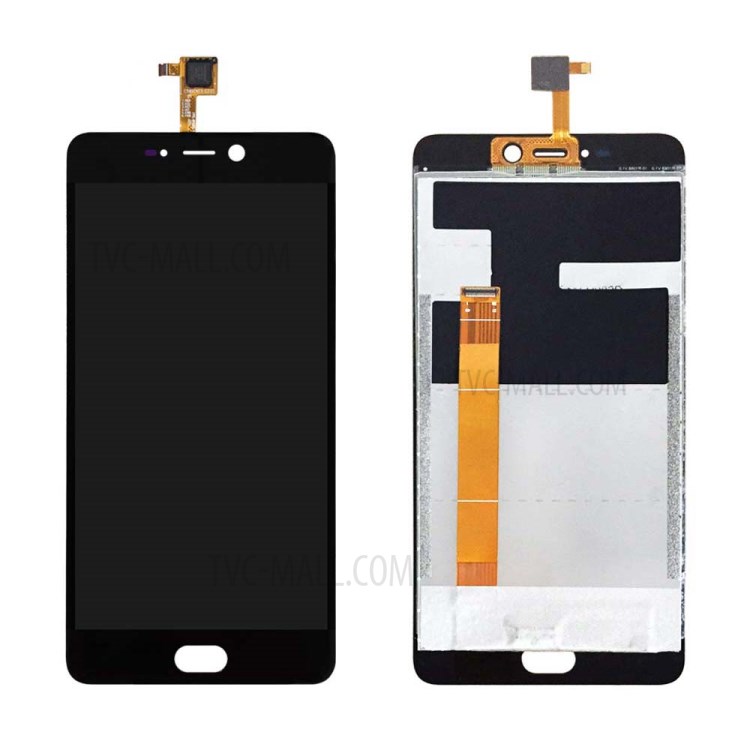 OEM LCD Screen and Digitizer Assembly Part for Leagoo T5/T5C - Black-1