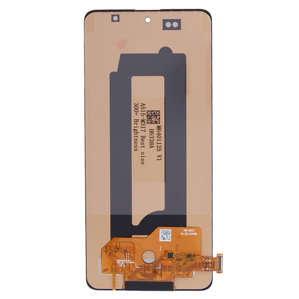 LCD Screen and Digitizer Assembly Replacement Part (Without Logo) (TFT Edition, without Fingerprint Function) for Samsung Galaxy A51 SM-A515 - Black-2