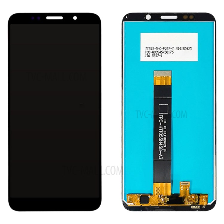 OEM LCD Screen and Digitizer Assembly for Lenovo A5 L18021 L18011 - Black-1