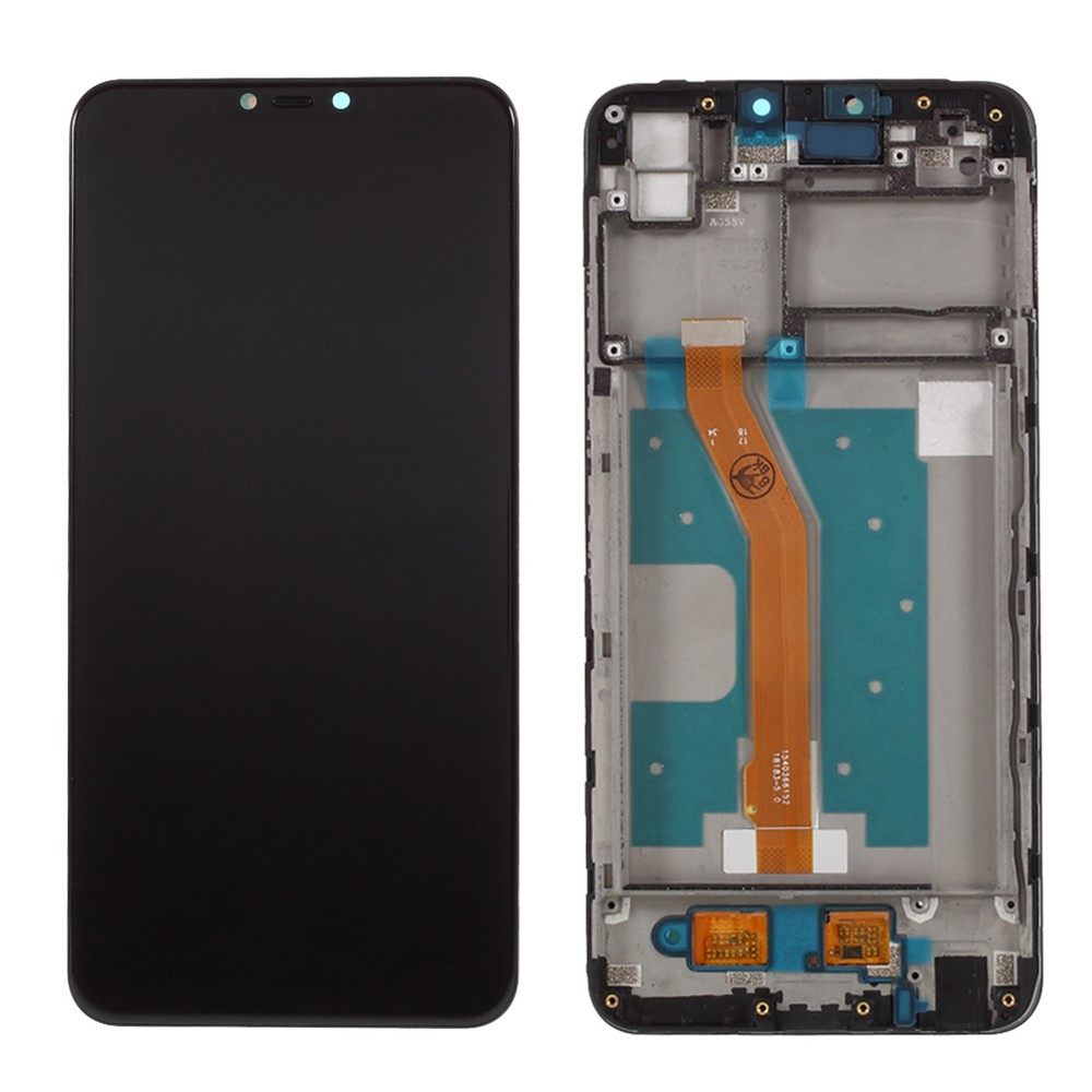 Assembly LCD Screen and Digitizer + Assembly Frame Replacement Part for vivo Y83 - Black-1