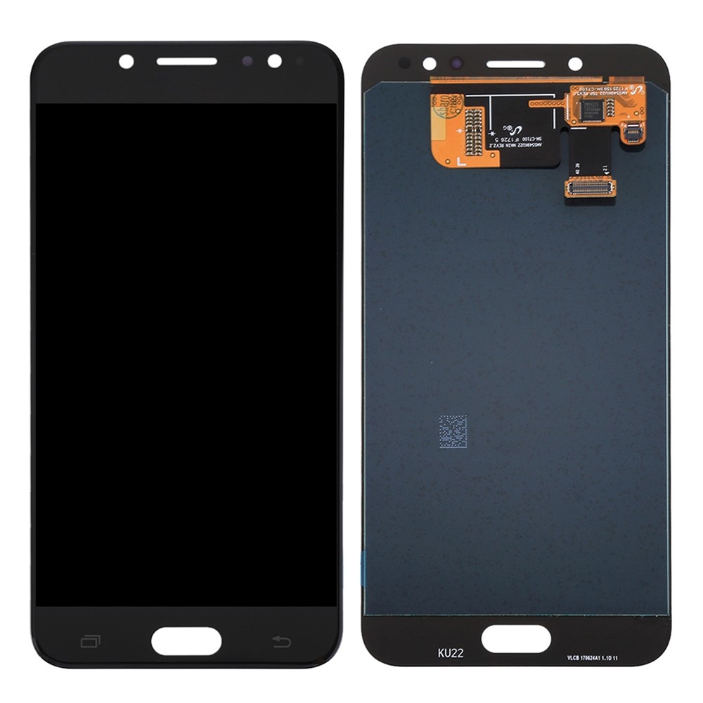 LCD Screen and Digitizer Assembly Replacement (OLED Version) for Samsung Galaxy C7 (2017) C710/C8/J7 Plus - Black-1