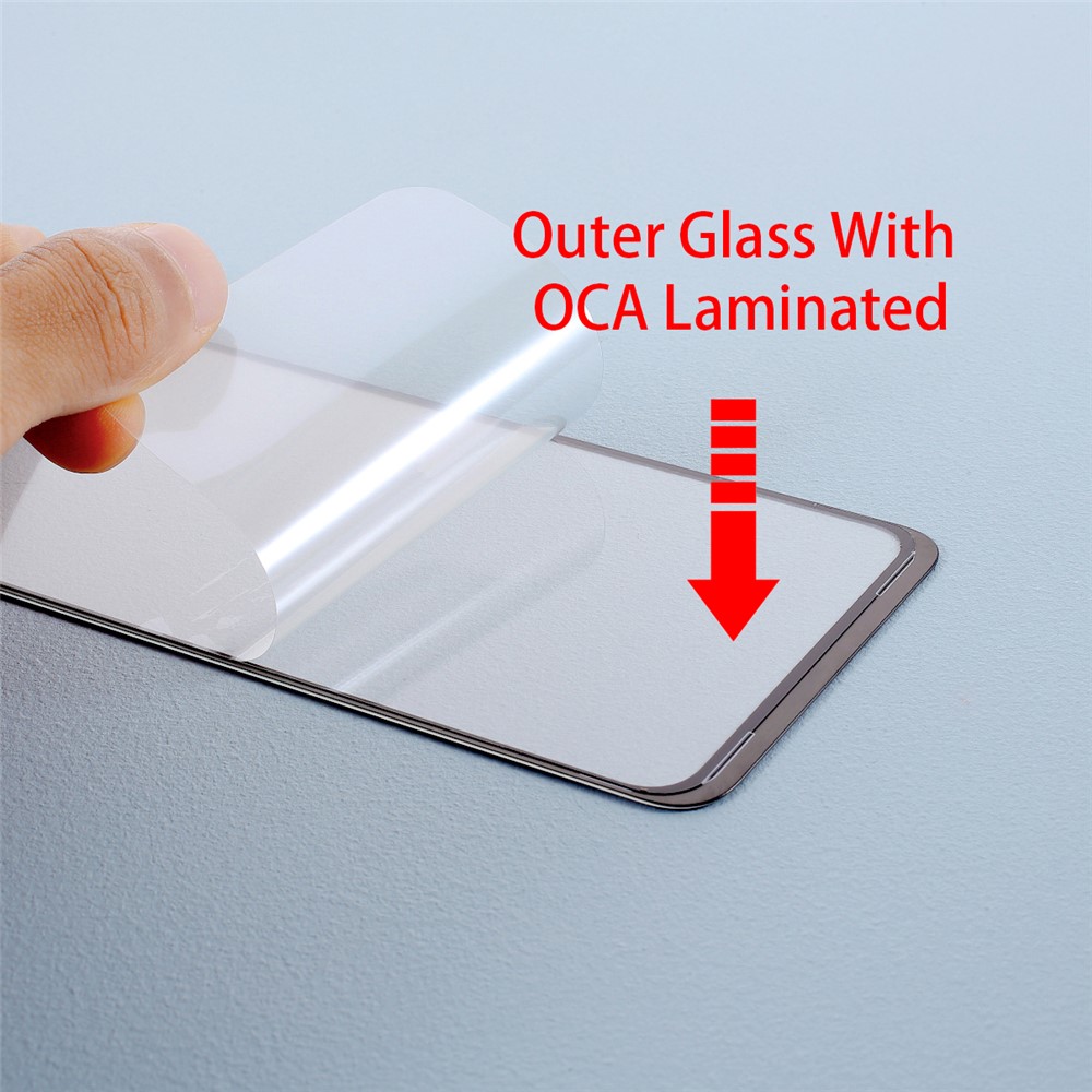 Screen Glass Lens + OCA Adhesive Spare Part for 	Huawei Honor View 30/V30-8