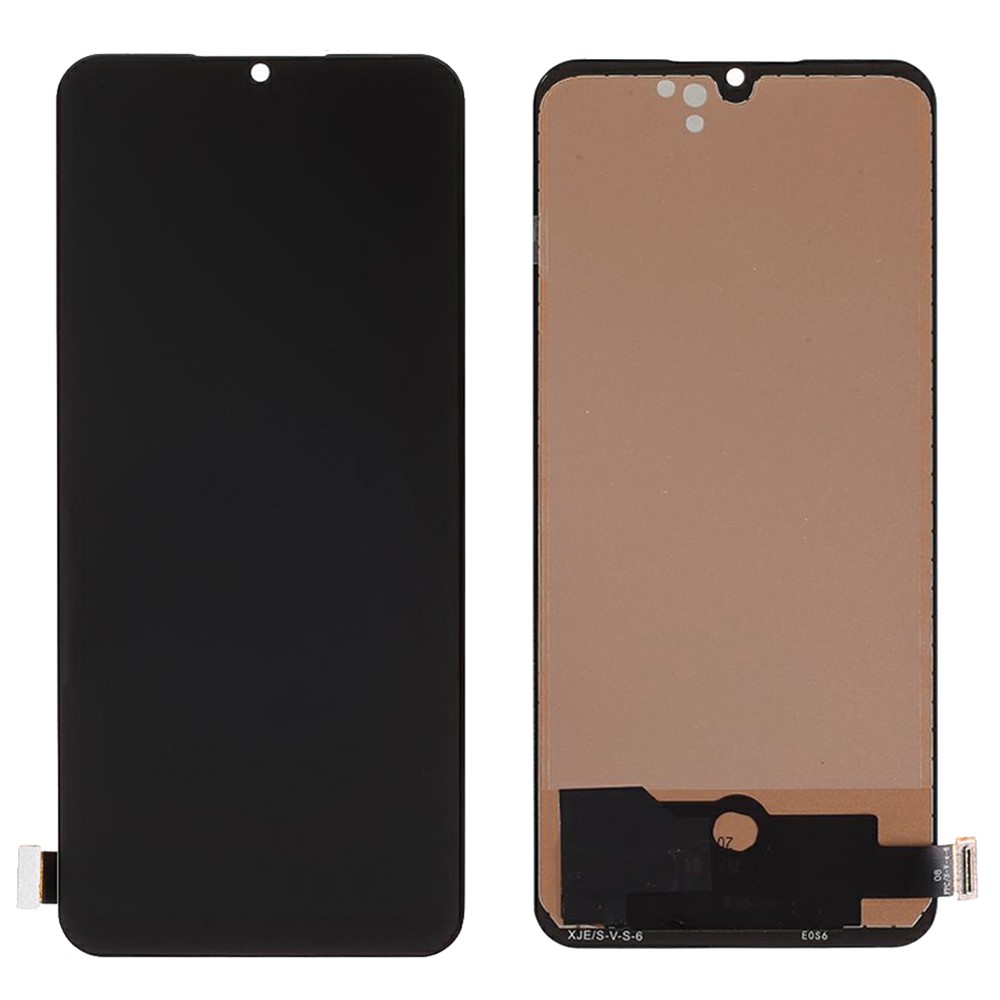 LCD Screen and Digitizer Assembly Replacement Part (TFT Version) for vivo S6 5G - White-1