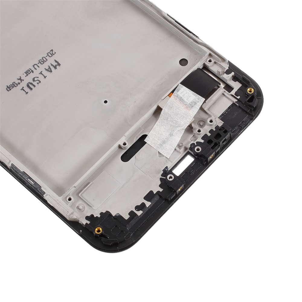For Vivo X9s Plus LCD Screen and Digitizer Assembly with Frame Repair Part (In-cell Craft) - Black-4