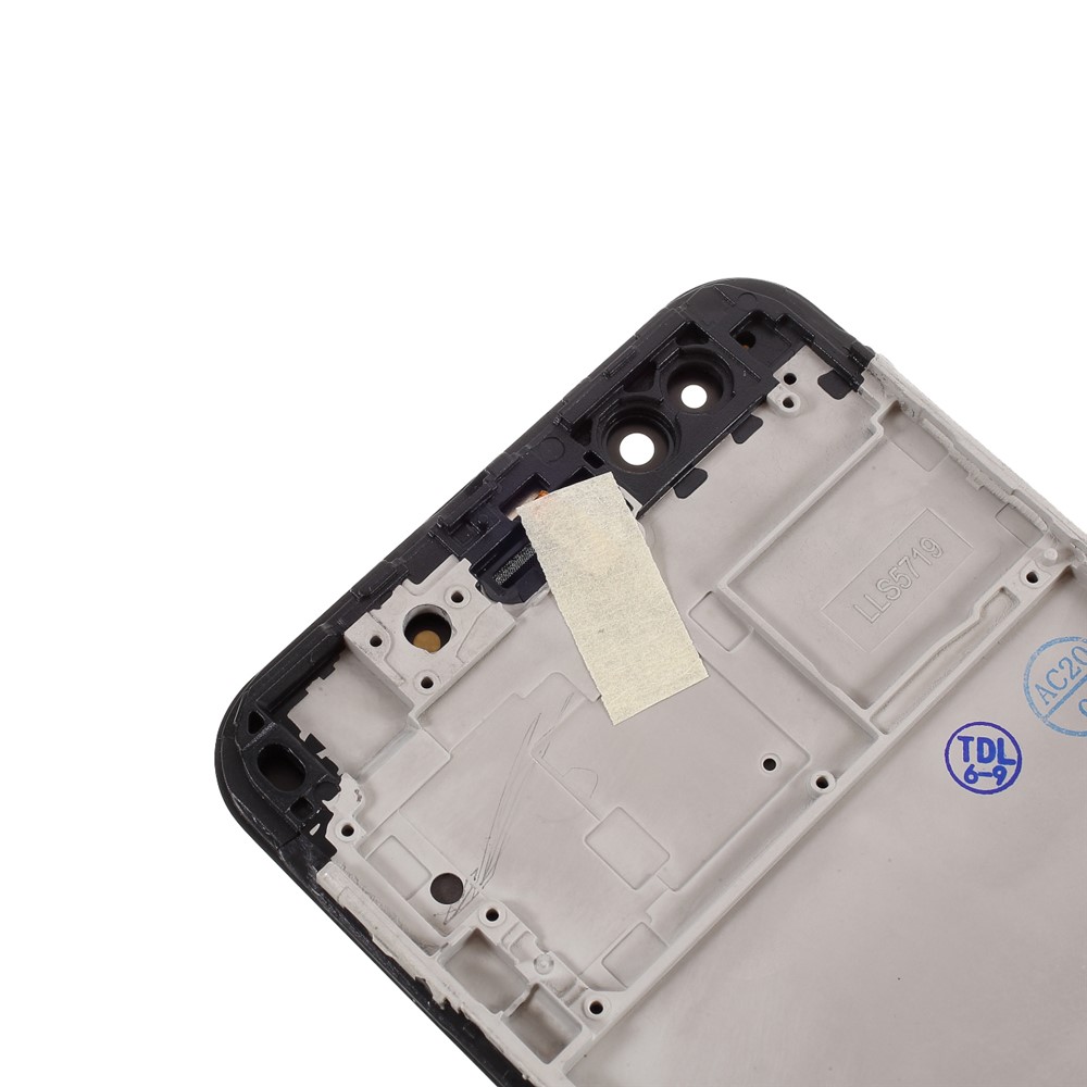 For Vivo X9s Plus LCD Screen and Digitizer Assembly with Frame Repair Part (In-cell Craft) - Black-5