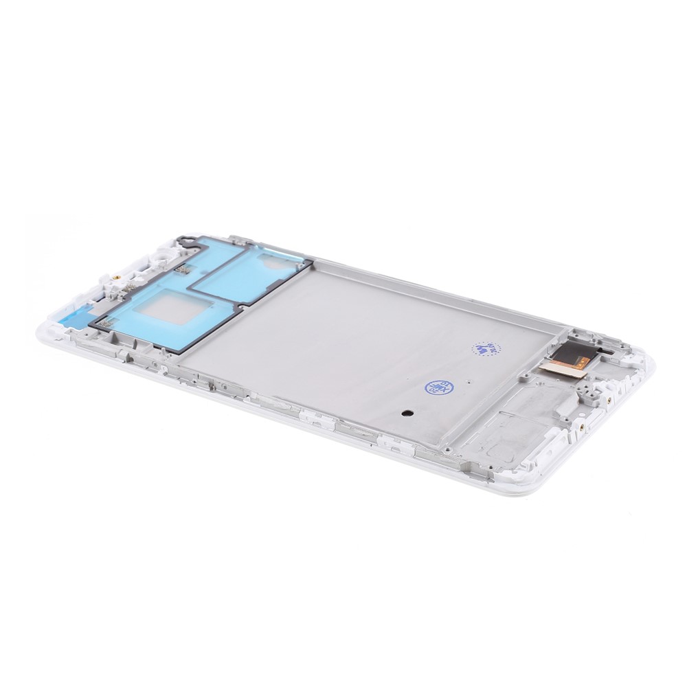 For Vivo X20 LCD Screen and Digitizer Assembly with Frame Replacement Part (In-cell Craft) - White-3