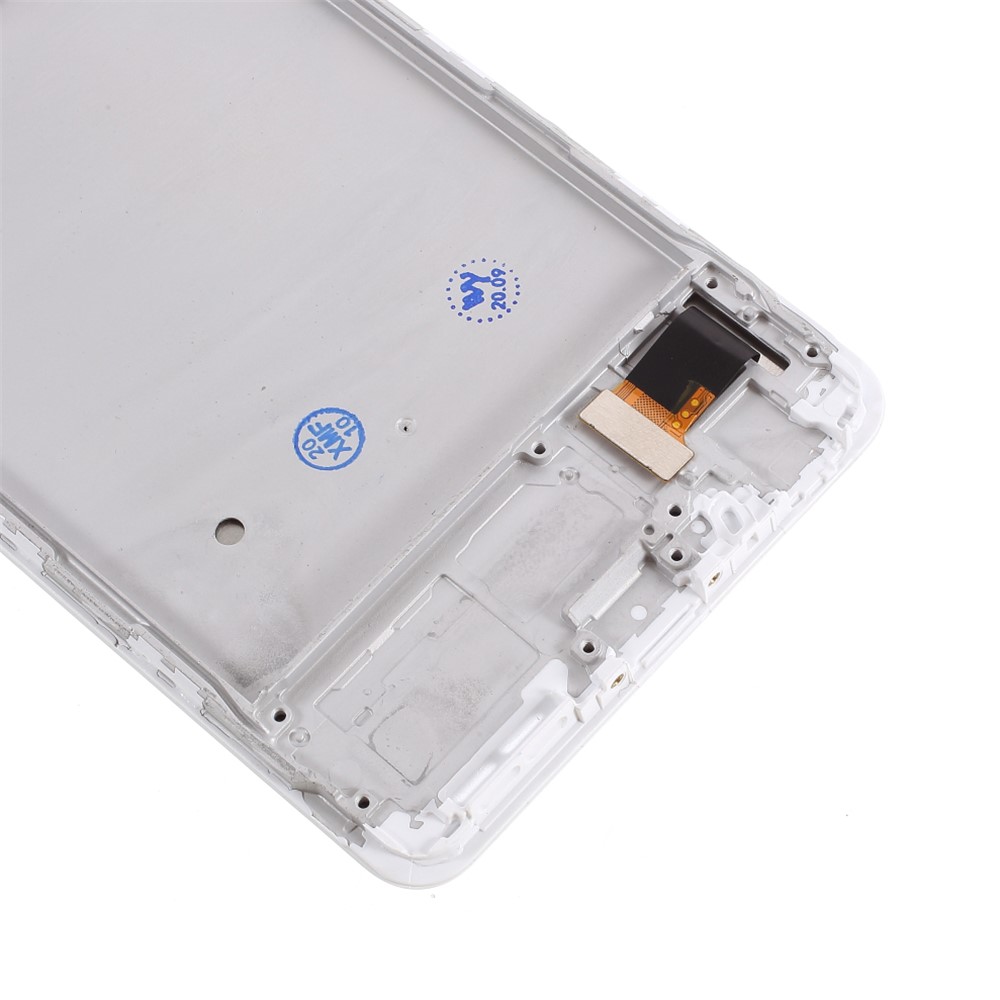 For Vivo X20 LCD Screen and Digitizer Assembly with Frame Replacement Part (In-cell Craft) - White-5