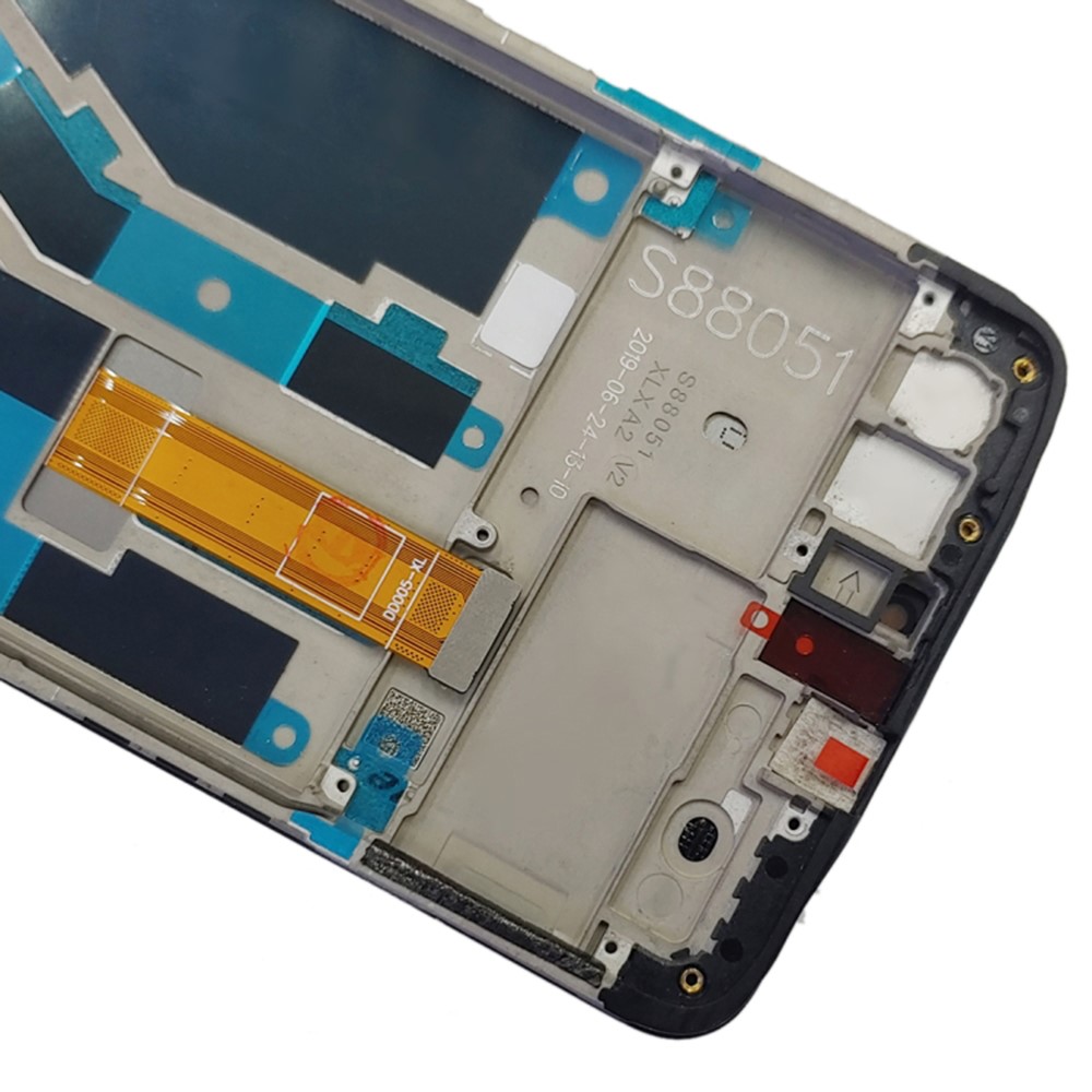 LCD Screen and Digitizer Assembly + Frame Replacement Part for Realme C1-4