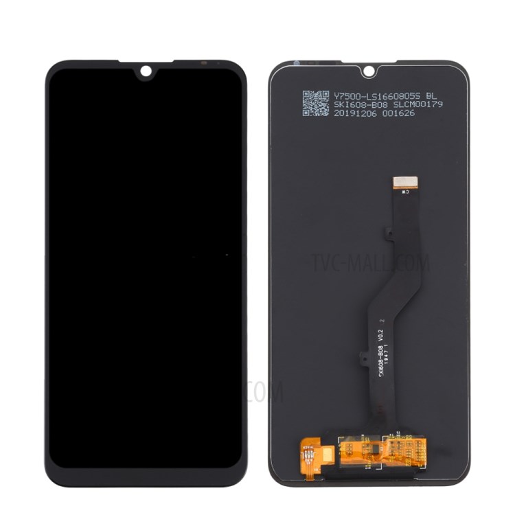OEM LCD Screen and Digitizer Assembly Replacement for ZTE Blade A5 2020 - Black-1