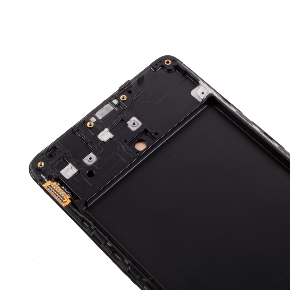LCD Screen and Digitizer Assembly + Frame (Without Logo) (TFT Edition, without Fingerprint Function) for Samsung Galaxy A71 SM-A715 - Black-4