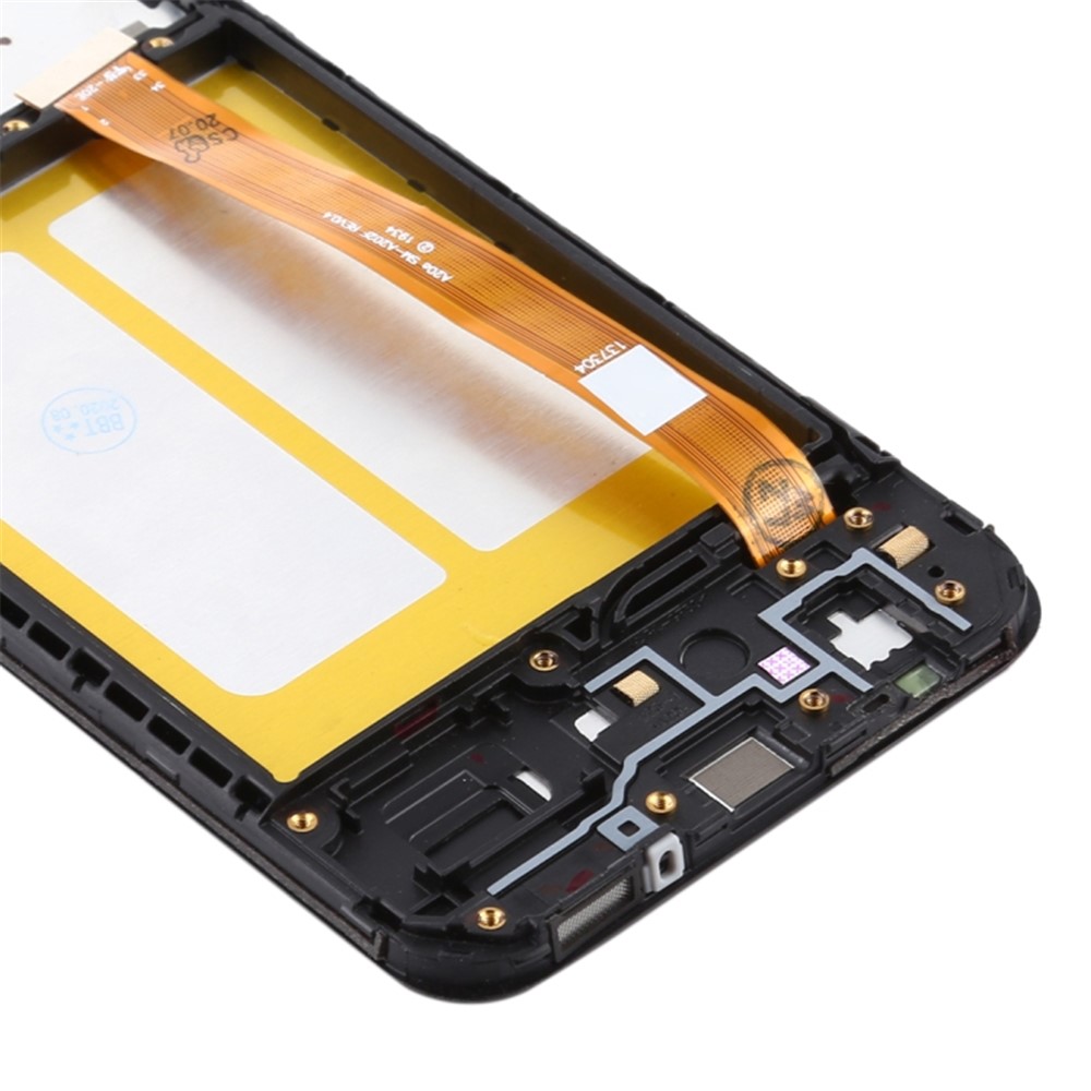 Tela LCD OEM E Montagem Do Digitador + Peça De Reparo Do Quadro (sem Logotipo) Para Samsung Galaxy A20E SM-A202F - Preto-3