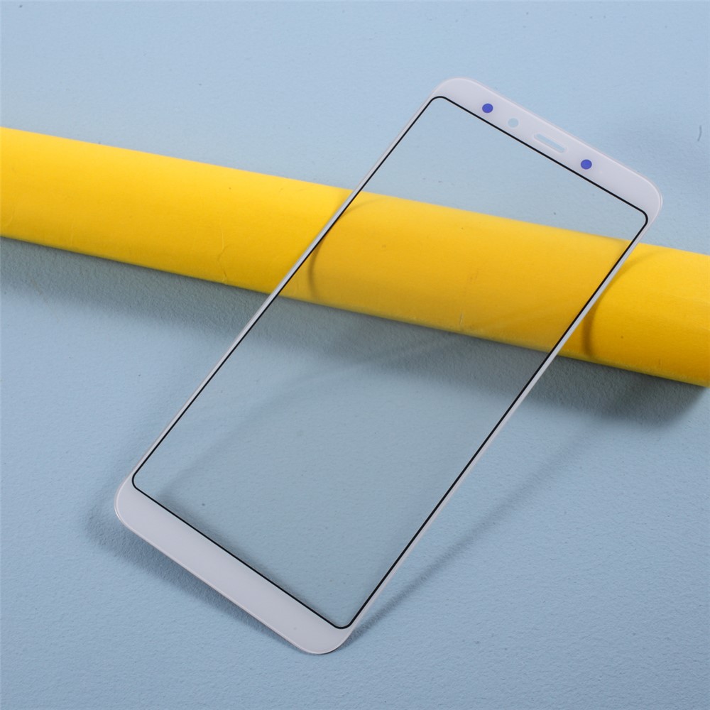 Lente De Vidro De Tela + Adesivo Oca Substitua Parte Para Xiaomi Mi A2 / Mi 6x 2018. - Branco-2