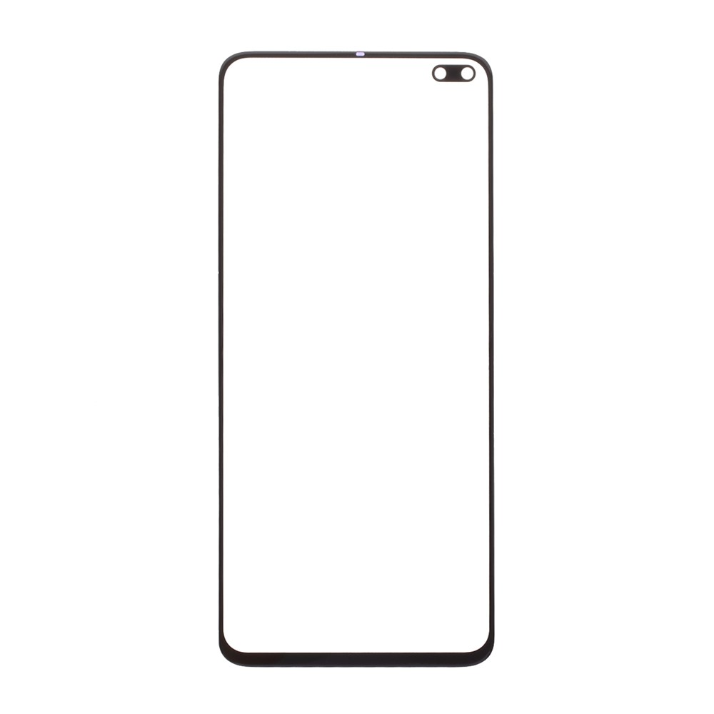 Bildschirmglaslinse + OCA-Klebstoff-Bestandteil Für Xiaomi Redmi K30 2019 M1912G7BE M1912G7BC - Schwarz-1