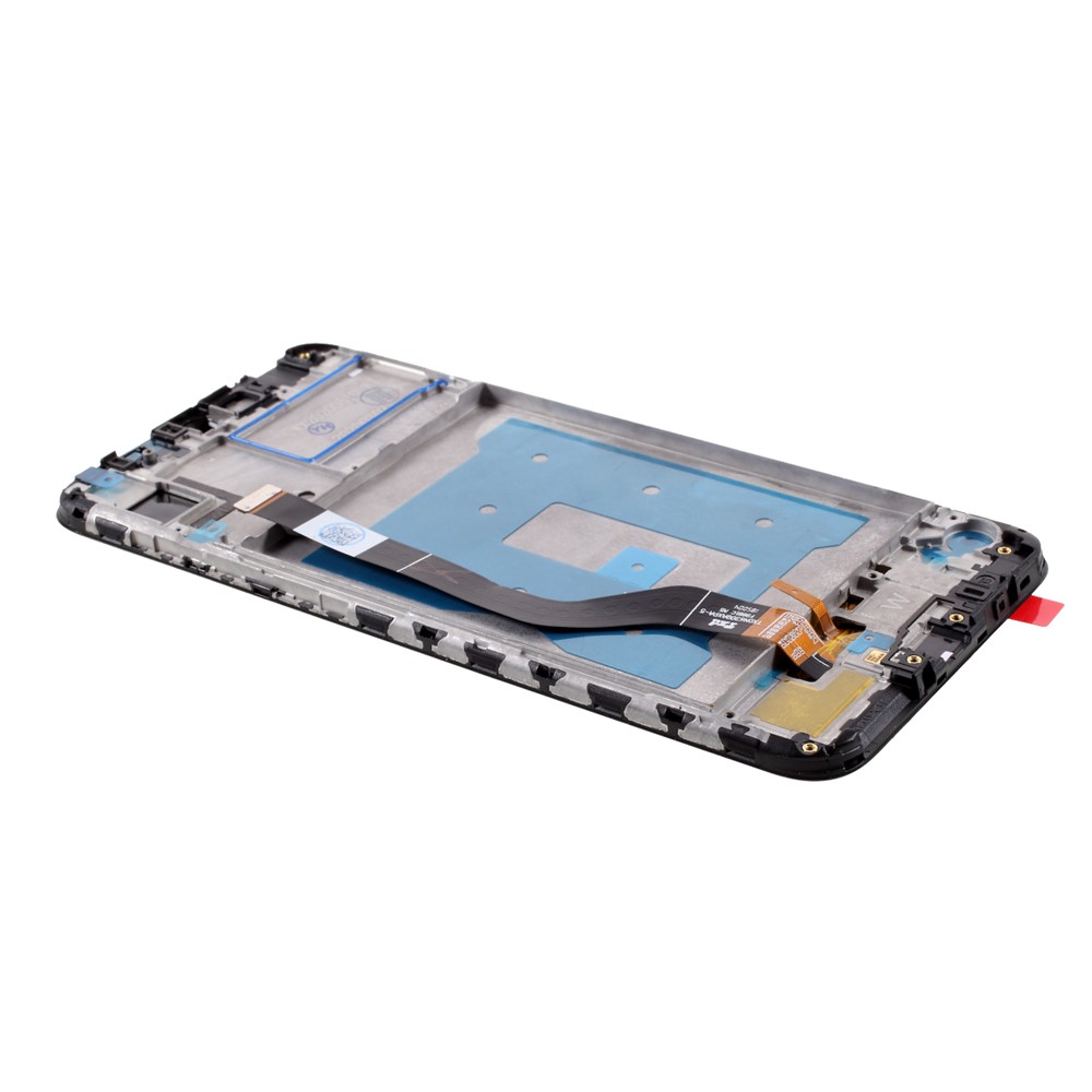 LCD Screen and Digitizer Full Assembly with Frame Repair Part for Huawei Y7 (2019)/Enjoy 9 (11Pin Line Version 4+64GB) - Black-5