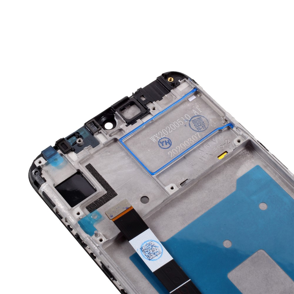 LCD Screen and Digitizer Full Assembly with Frame Repair Part for Huawei Y7 (2019)/Enjoy 9 (11Pin Line Version 4+64GB) - Black-6