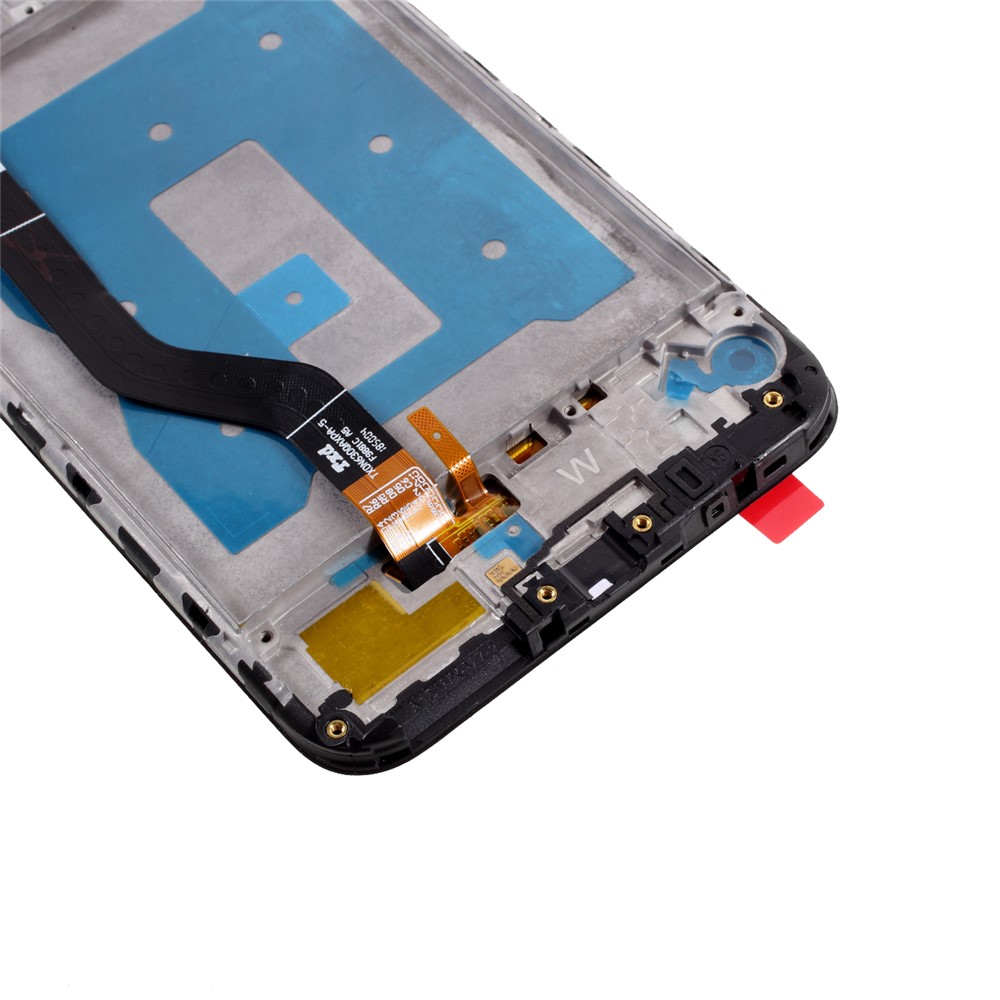 LCD Screen and Digitizer Full Assembly with Frame Repair Part for Huawei Y7 (2019)/Enjoy 9 (11Pin Line Version 4+64GB) - Black-7