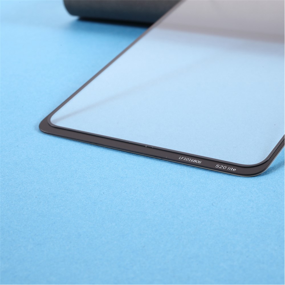 Front Screen Glass Lens with Frame with OCA Adhesive Sticker (without Logo) for Samsung Galaxy A52 5G A526 - Black-7