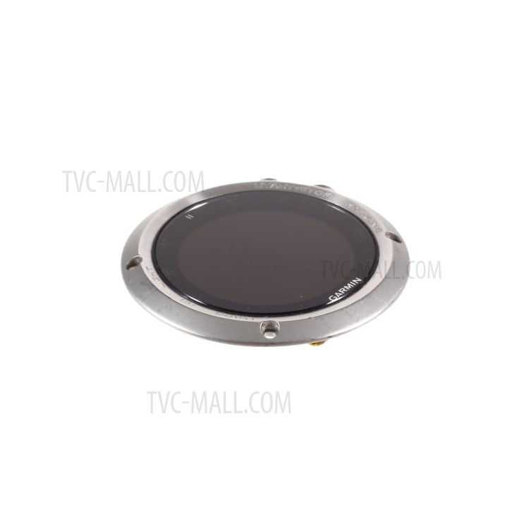 OEM LCD Screen and Digitizer Assembly with Frame for Garmin Fenix3 HR - Silver-2
