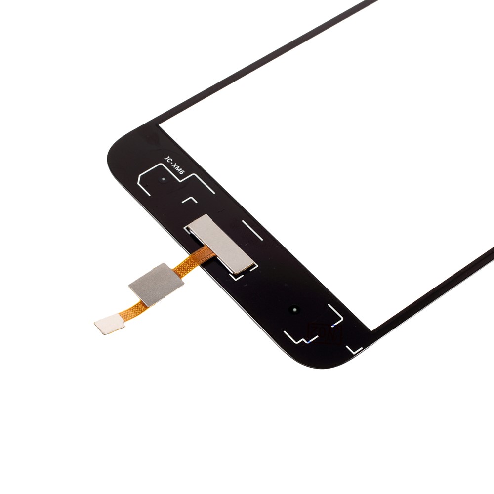 Digitizer Touch Screen Glass Replacement with Fingerprint Button Flex Cable for Xiaomi Mi 6 - Black-6