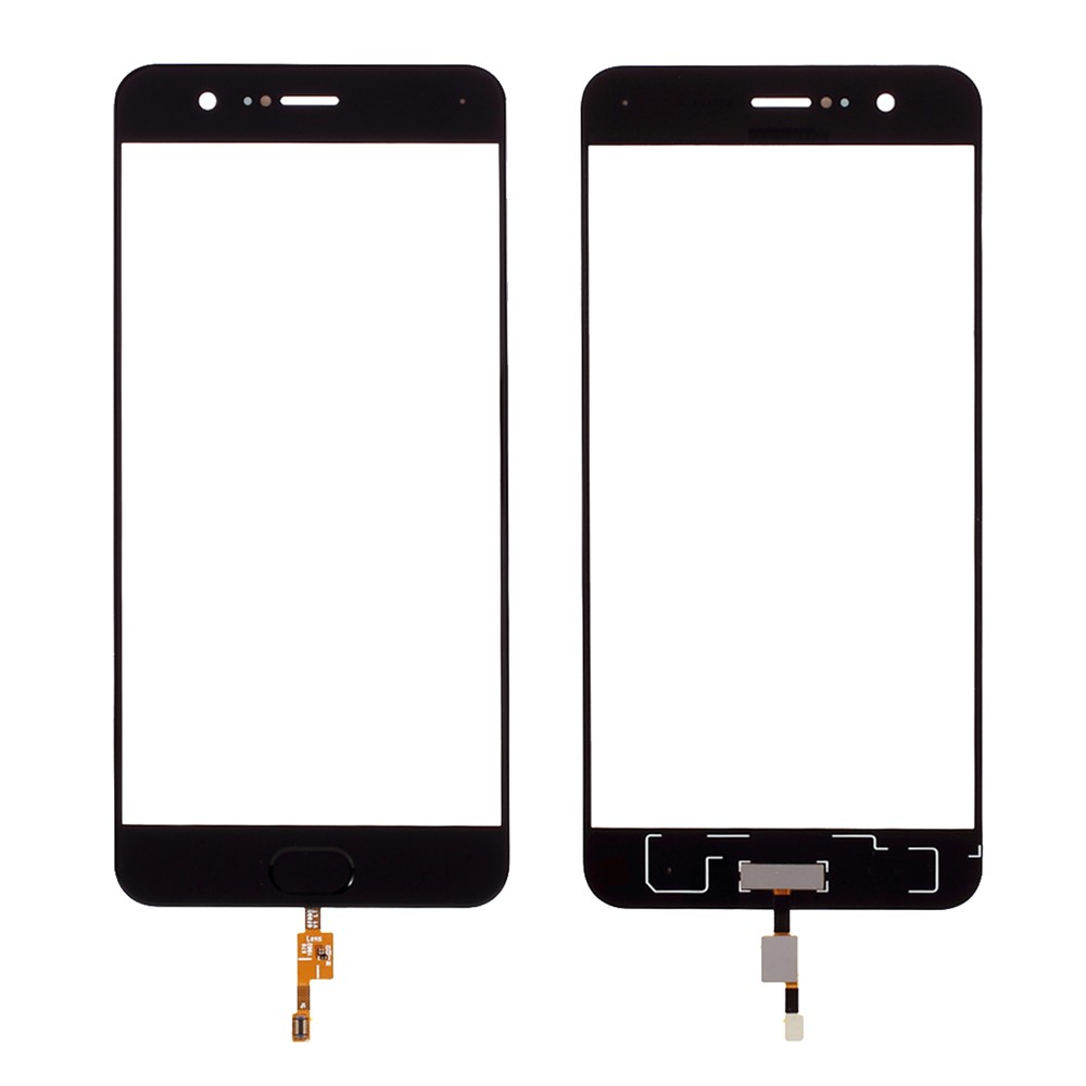 Digitizer Touch Screen Glass Replacement with Fingerprint Button Flex Cable for Xiaomi Mi Note 3 - Black-1