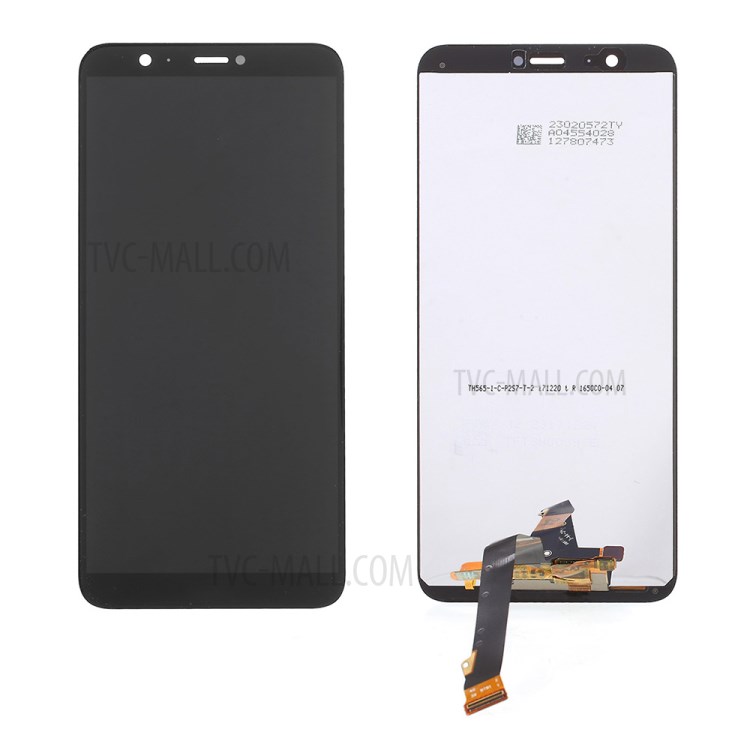 SIMY LCD Screen and Digitizer Assembly CE/RoHS/FCC Part (Incell Workmanship) for Huawei P Smart (2017) / Enjoy 7S - Black-2