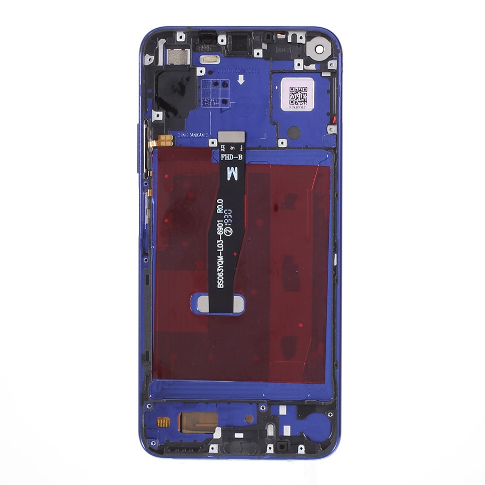 Assembly LCD Screen and Digitizer Assembly + Frame Part (without Logo) for Huawei Honor 20 YAL-L21 - Blue-4