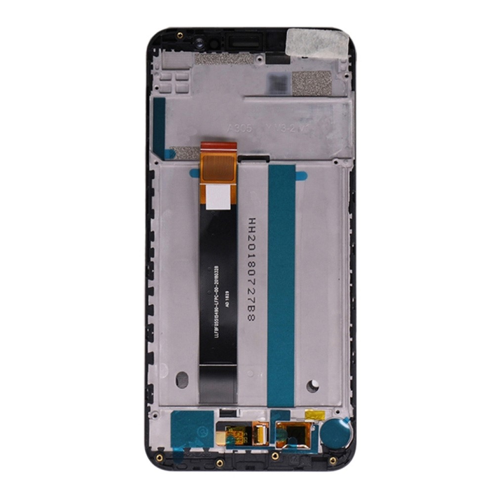 Écran LCD OEM et Numériseur Assemblage + Remplacement de Trame (sans Logo) Pour Asus Zenfone Live (L1) ZA550KL X00RD - le Noir