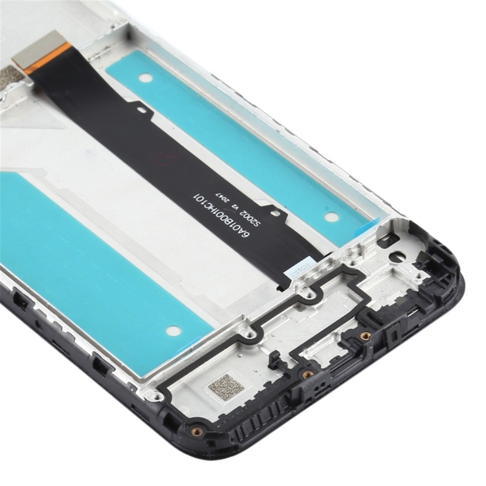 Assembly LCD Screen and Digitizer Assembly + Frame Part (without Logo) for LG K41S LMK410EMW/LM-K410EMW/LM-K410 - Black-3