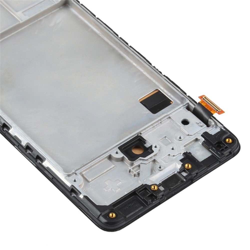 OEM LCD Screen and Digitizer Assembly + Frame Replacement (Without Logo) for Samsung Galaxy A41 (Global Version) A415-3