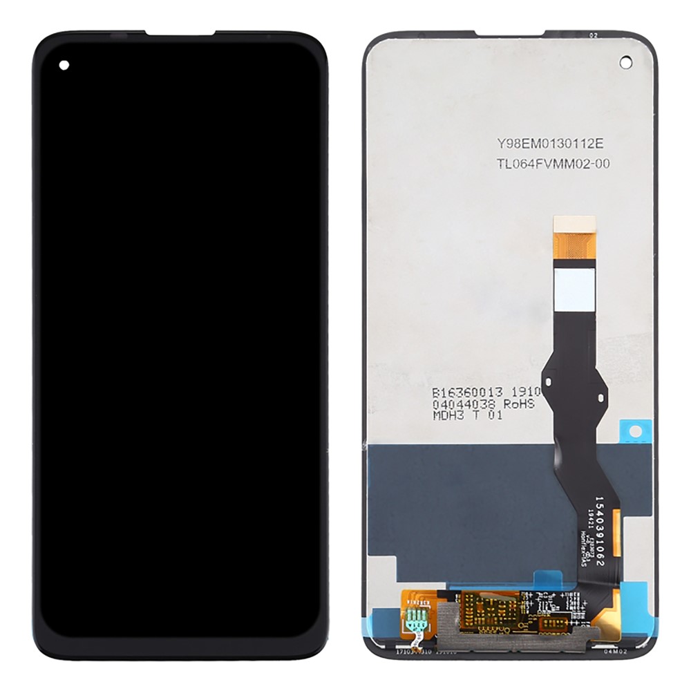 LCD Screen and Digitizer Assembly Part (without logo) for Motorola Moto G Stylus 2020 - Black-1