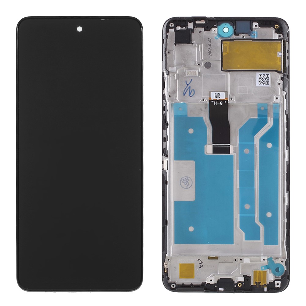 LCD Screen and Digitizer Assembly + Frame Part (Without Logo) for Honor 10X Lite-1