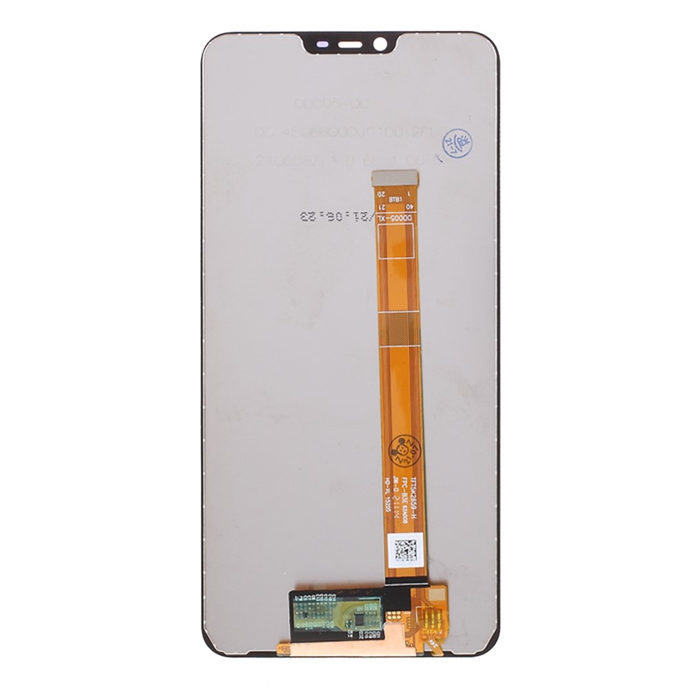 LCD Screen and Digitizer Assembly Part for Oppo A12e - Black-2