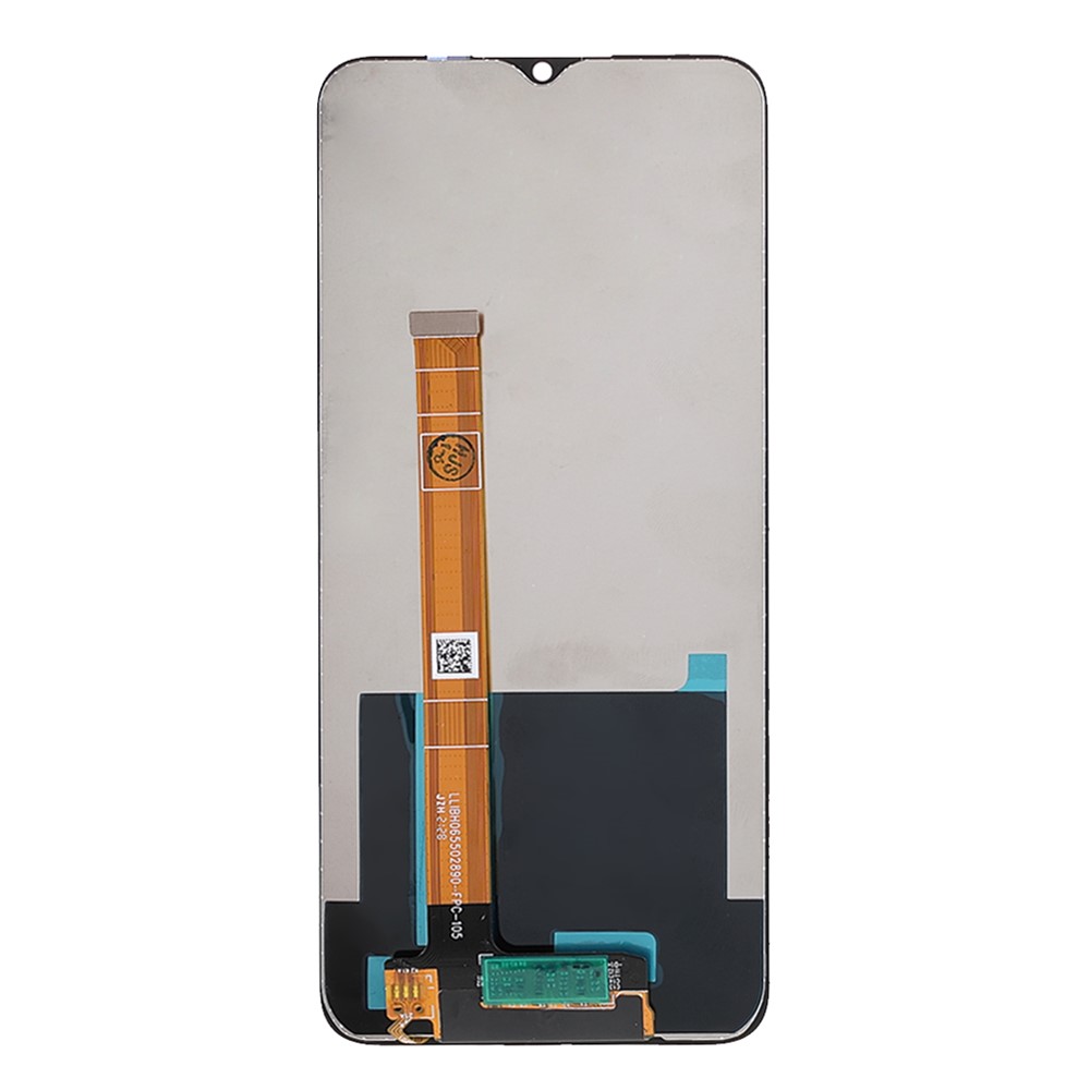OEM Replacement LCD Screen and Digitizer Assembly Part for Realme C21Y - Black-2
