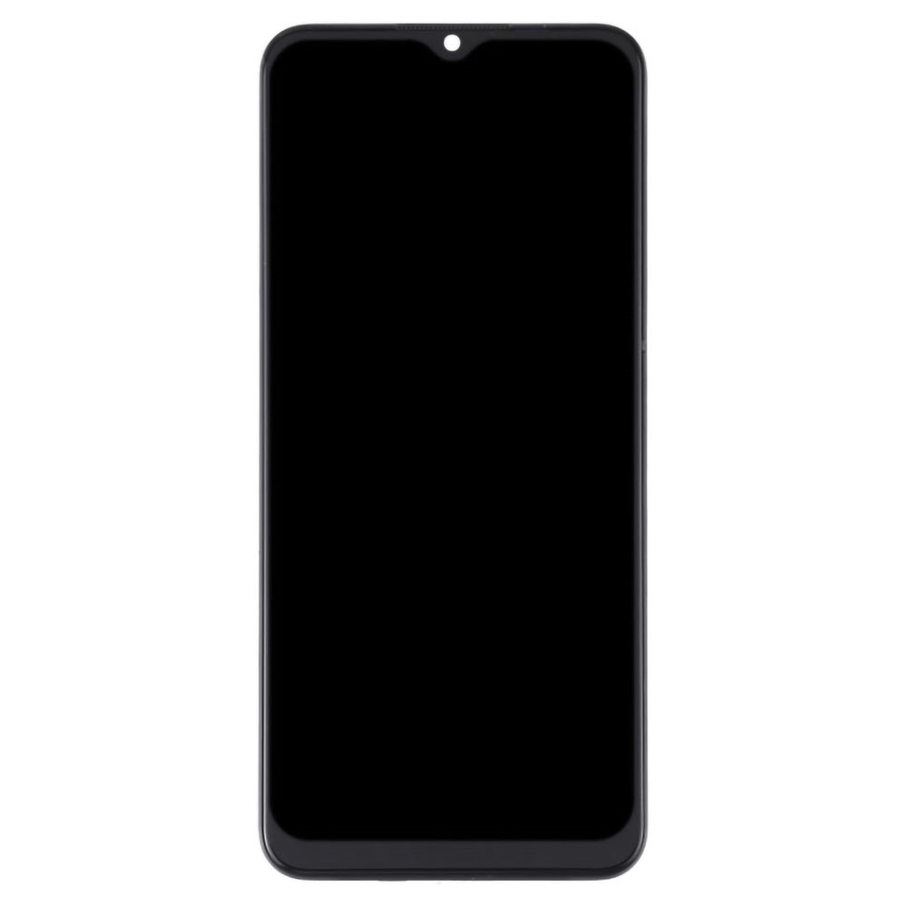 Assembly LCD Screen and Digitizer Assembly + Frame Part for Realme C15 RMX2180 - Black-2