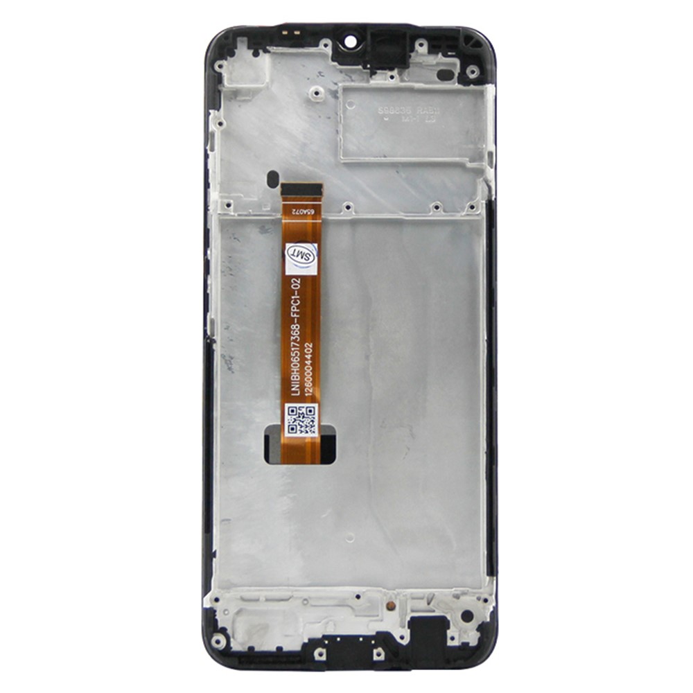 Assembly LCD Screen and Digitizer Assembly + Frame Part for Realme C15 RMX2180 - Black-3