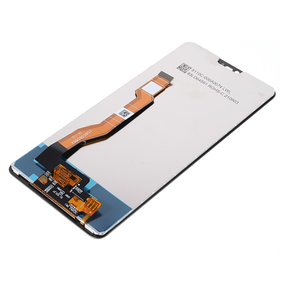 IPARTS EXPERT Grade C LCD Screen and Digitizer Assembly Replacement (without Logo) + Repair Tool Set + Tempered Glass for OPPO F7/A3-6