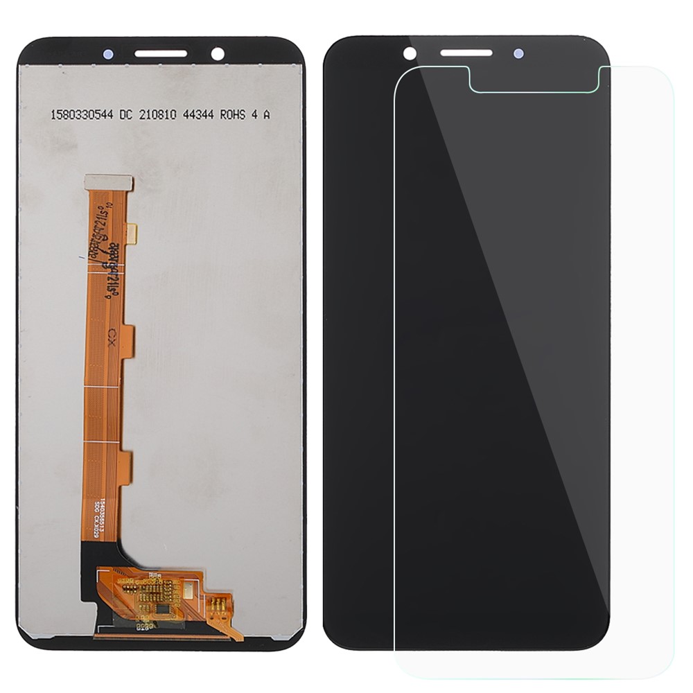 IPARTS EXPERT Grade C LCD Screen and Digitizer Assembly Replacement (without Logo) + Repair Tool Set + Tempered Glass for Oppo A83 - Black-2