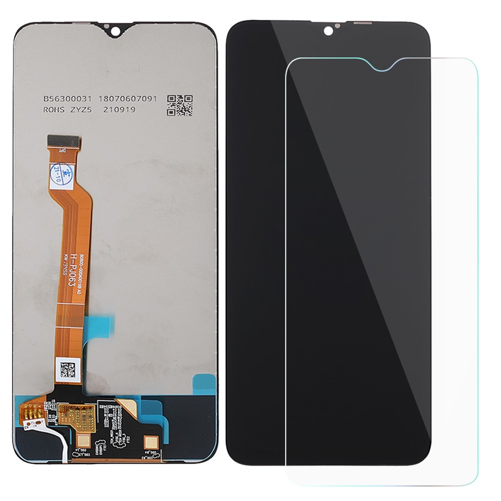 IPARTS EXPERT Grade C LCD Screen and Digitizer Assembly Replacement (without Logo) + Repair Tool Set + Tempered Glass for OPPO F9/A7X/F9 PRO/Realme U1-1
