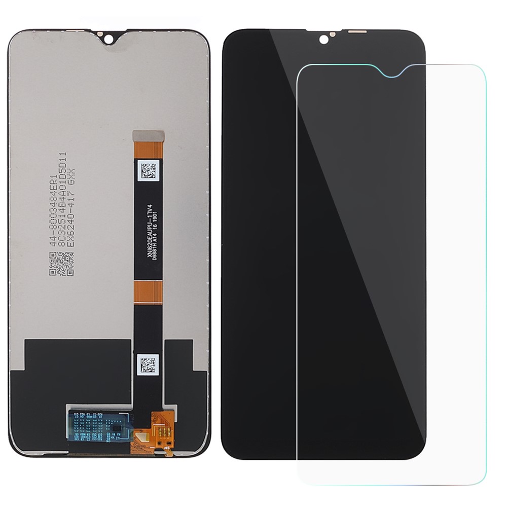 IPARTS EXPERT Grade C LCD Screen and Digitizer Assembly Replacement (without Logo) + Repair Tool Set + Tempered Glass for Oppo A7/AX7/A5s/AX5s/Realme 3/3i-2