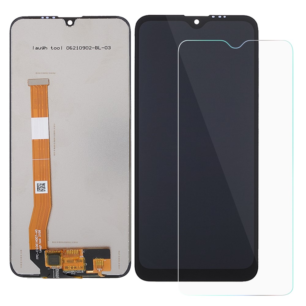 IPARTS EXPERT Grade C LCD Screen and Digitizer Assembly Replacement (without Logo) + Repair Tool Set + Tempered Glass for Oppo A1k/Realme C2 (2019)-2