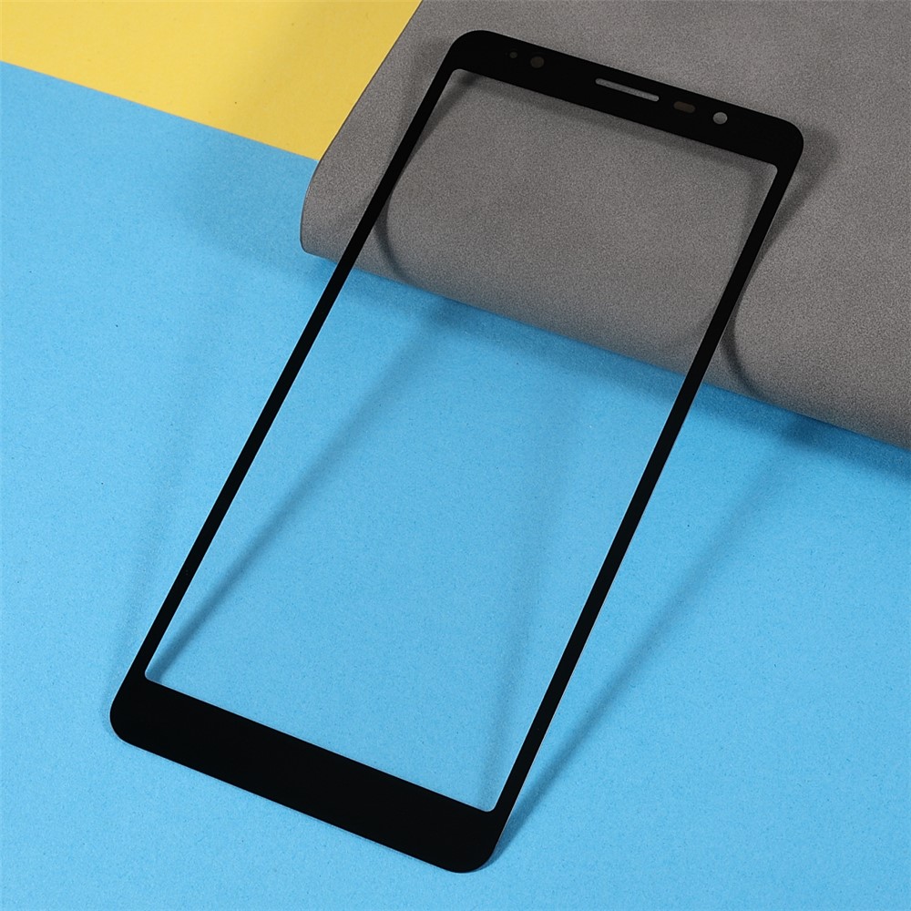 Front Screen Glass Lens Replace Part (without logo) for Alcatel 3C 5026 - Black-5