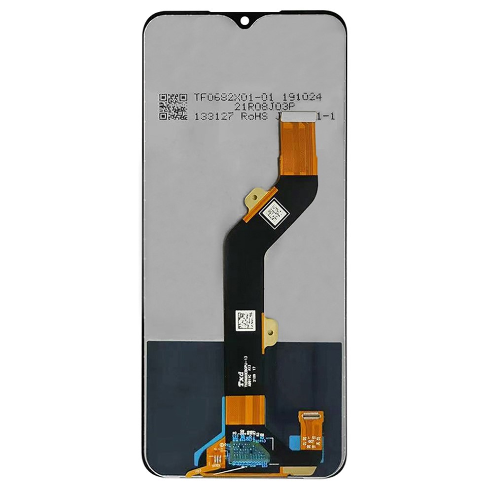 Grade C LCD Display Touch Screen and Digitizer Assembly (Without Logo) Mobile Phone Replace Parts for Tecno Spark 7P KF7j-3