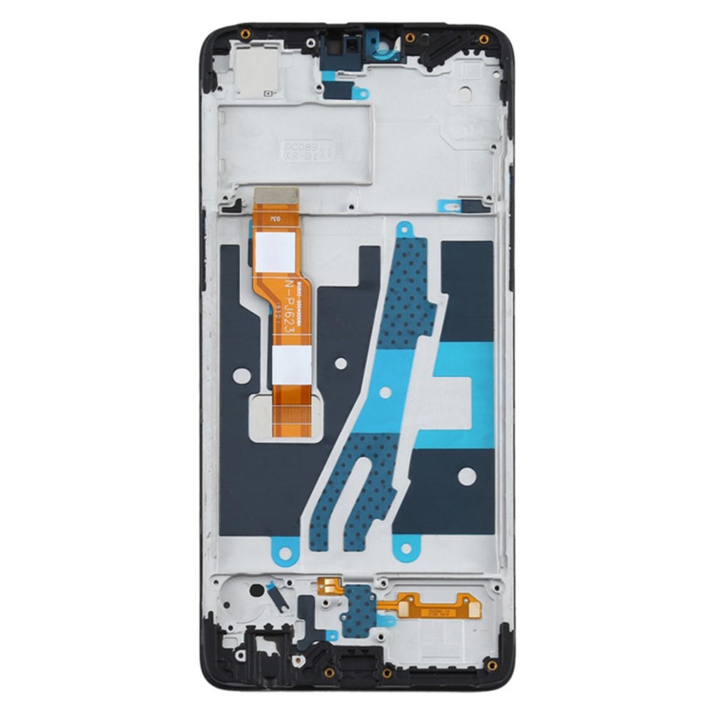 Grade C Assembly LCD Screen and Digitizer Assembly + Frame Part (without Logo) for OPPO A3/F7-3