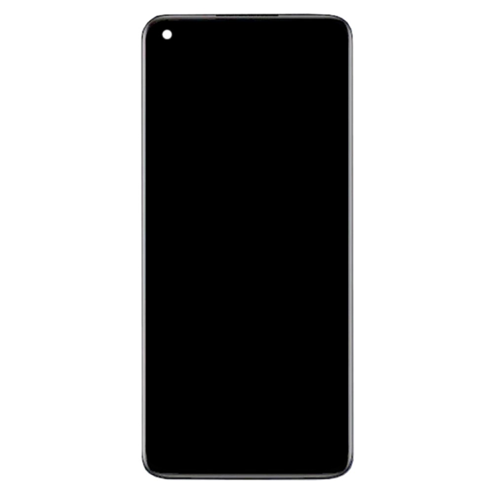 Grade B LCD Screen and Digitizer Assembly + Frame Replacement Part (without Logo) for OnePlus Nord N100 - Black-2