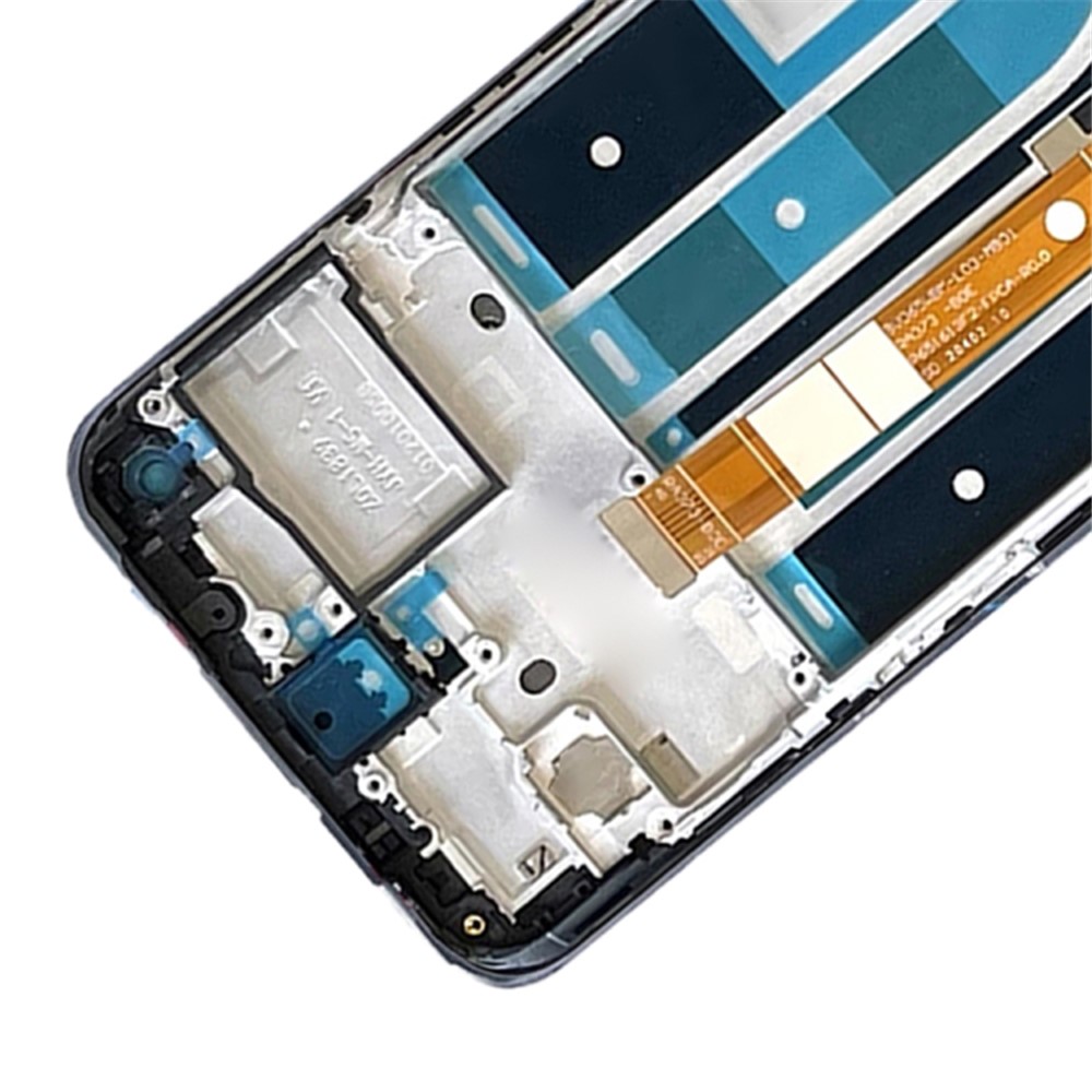 Grade B LCD Screen and Digitizer Assembly + Frame Replacement Part (without Logo) for OnePlus Nord N100 - Black-5